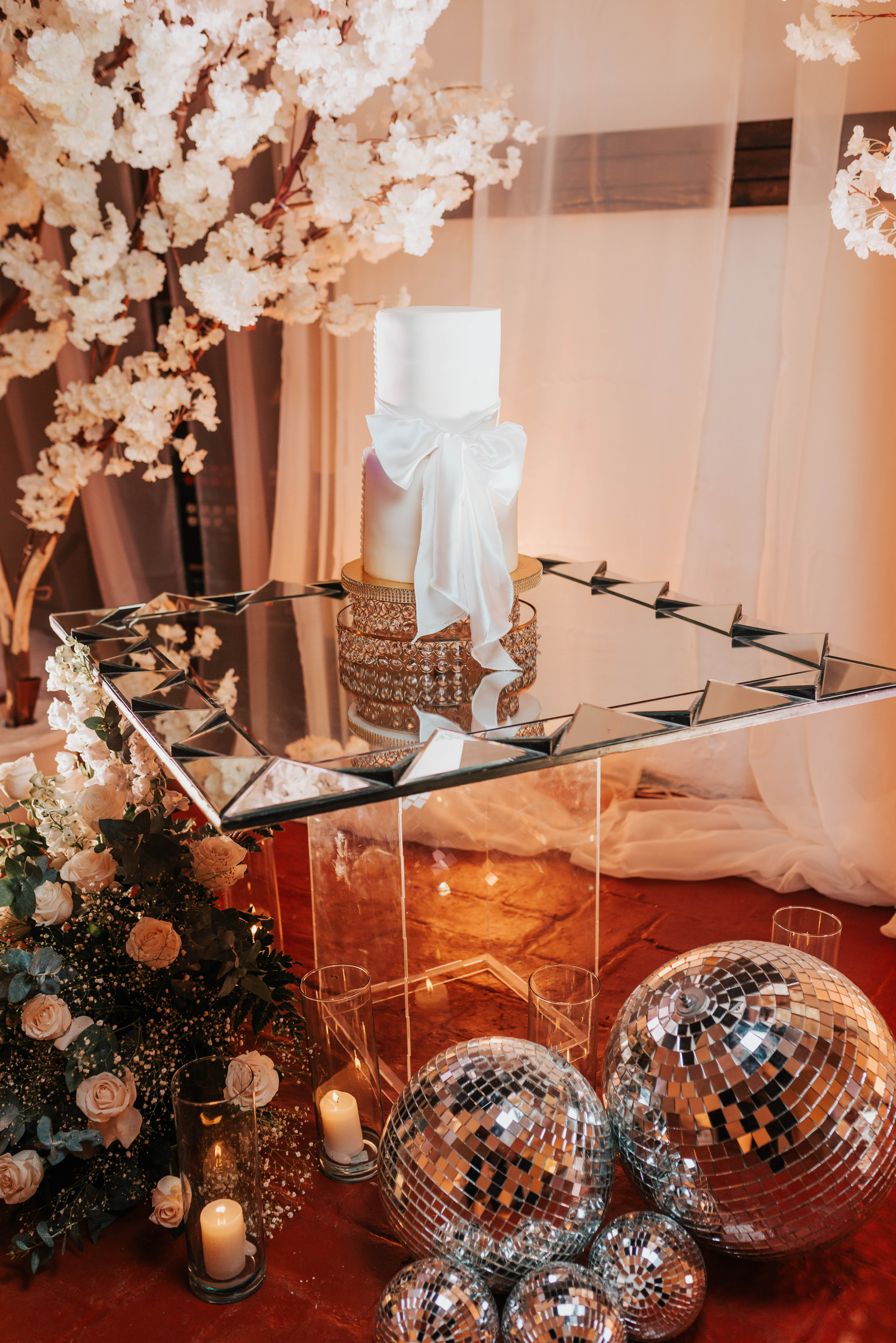 Decoración floral elegante